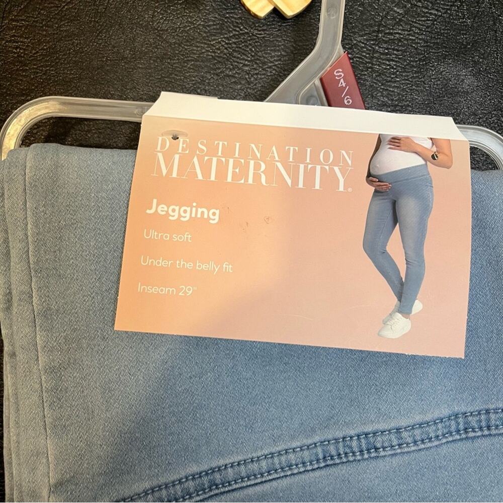 Destination Maternity Jeggings Size Small - Picture 3 of 6